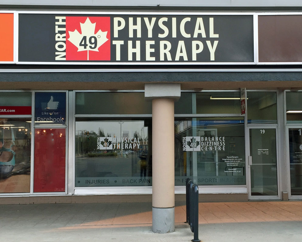 Location of North 49 Physiotherapy Office in Grosvenor Park Centre #19 – 2105 8th Street East